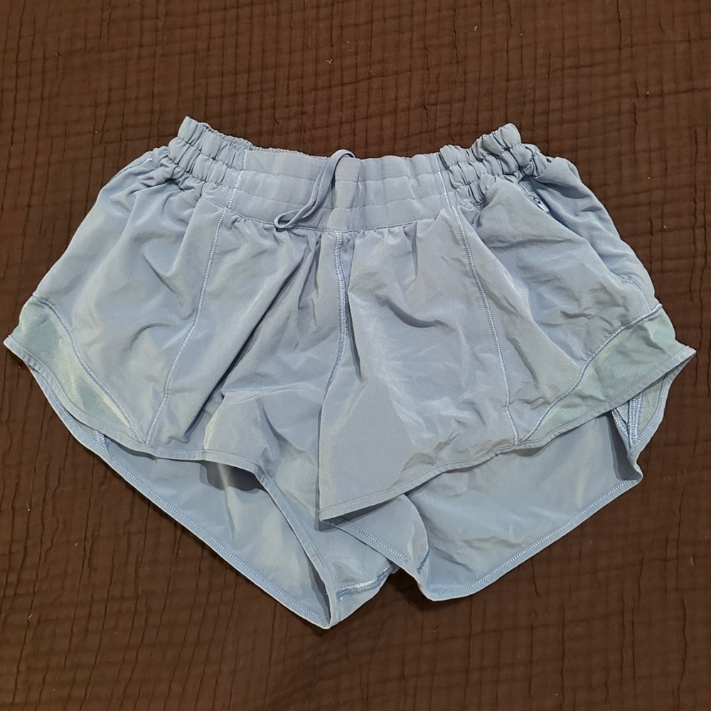 Light Blue lululemon Athletic Shorts